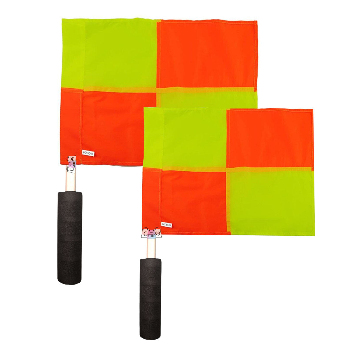 Banderines De Arbitro Bandera Juez x2