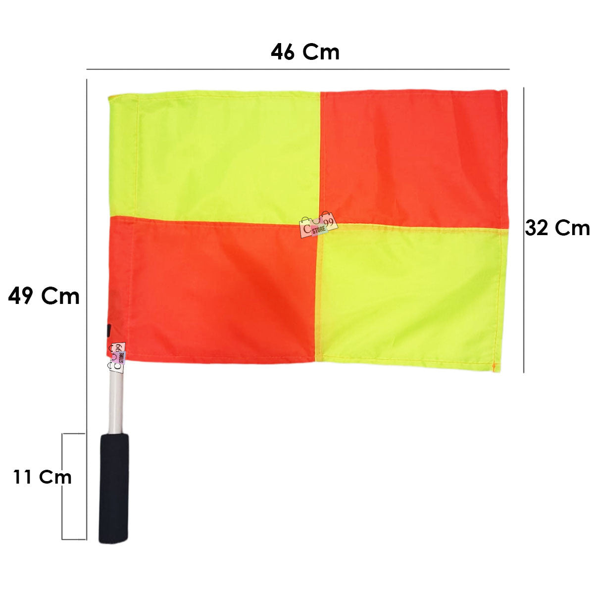 Banderines De Arbitro Bandera Juez x2