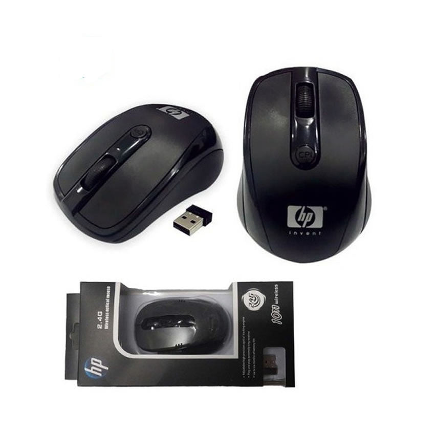 Mouse Óptico Hp 2,4g Ajustable 4 Botones