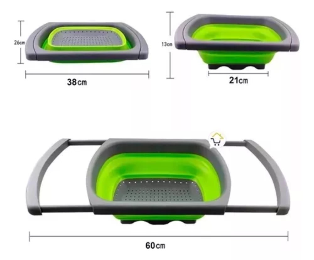 Escurridor Plegable Verduras L Y Frutas