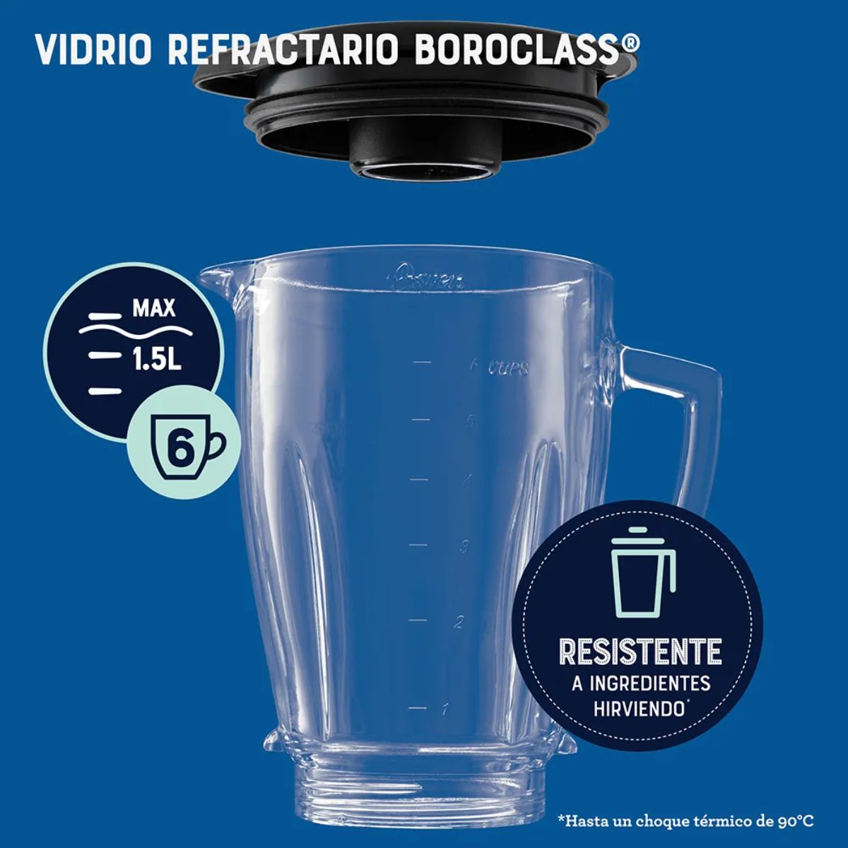 Licuadora Oster Reversible Automatica