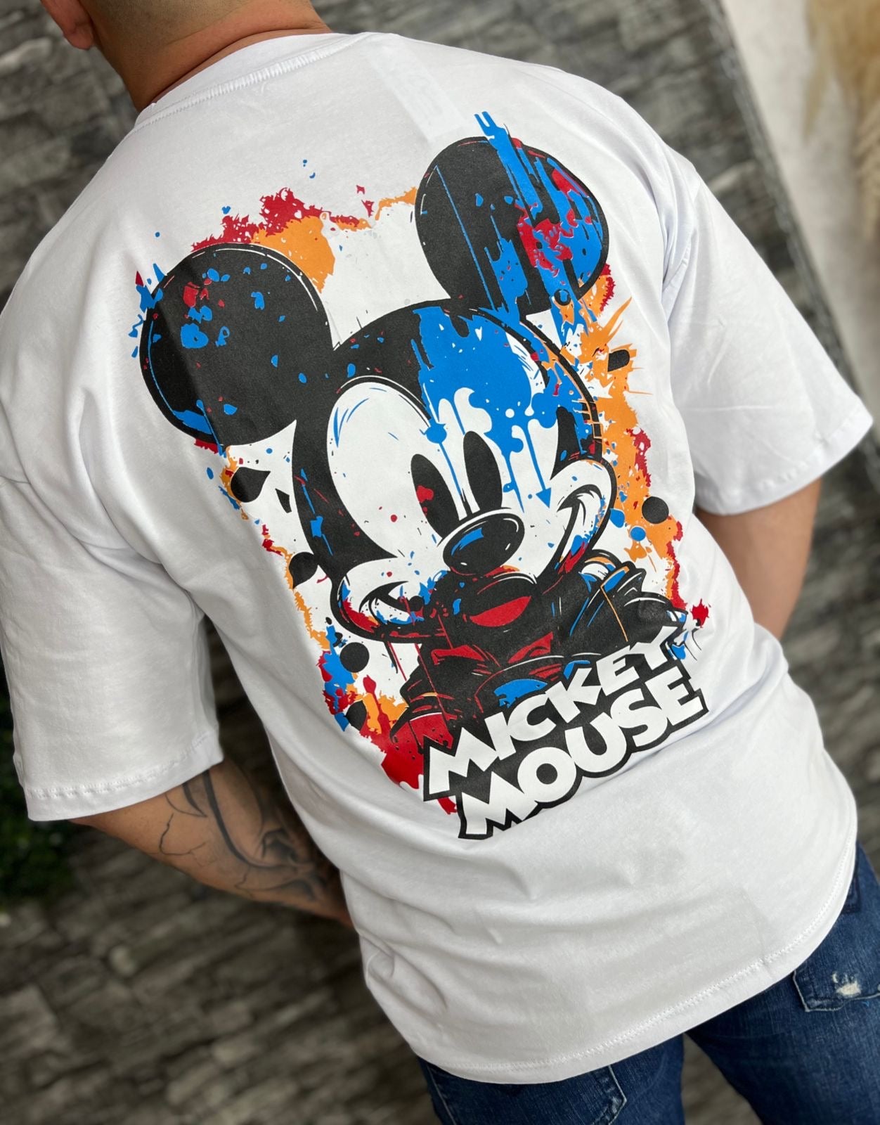 CAMISETA HOMBRE ESTAMPADA MICKEY