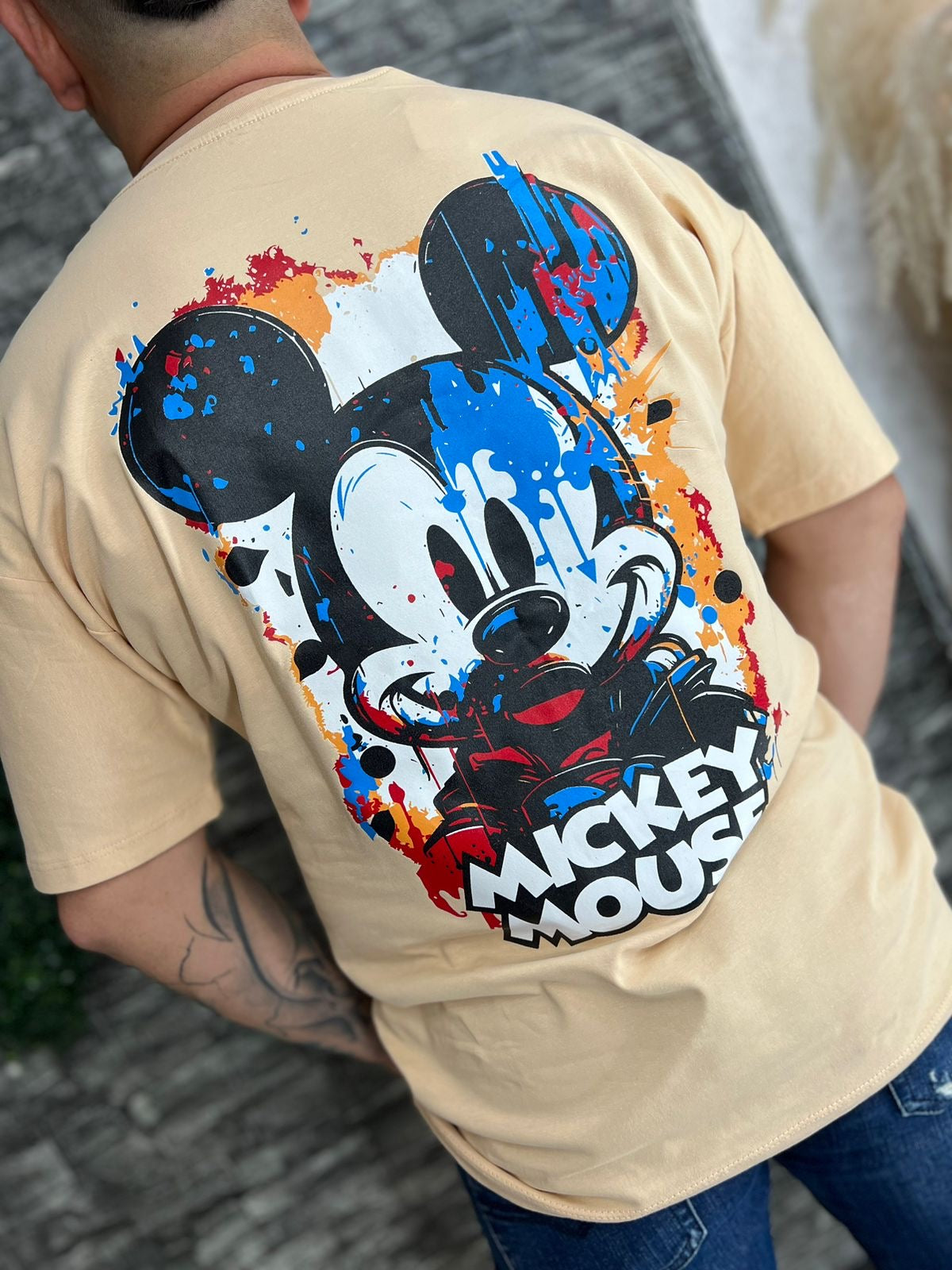 CAMISETA HOMBRE ESTAMPADA MICKEY
