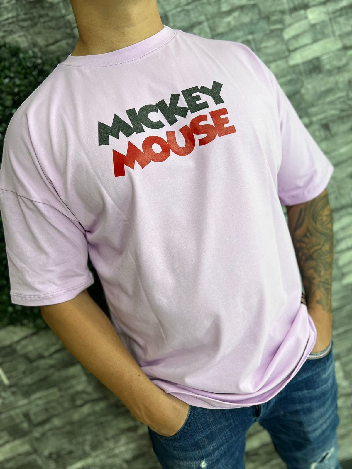CAMISETA HOMBRE ESTAMPADA MICKEY