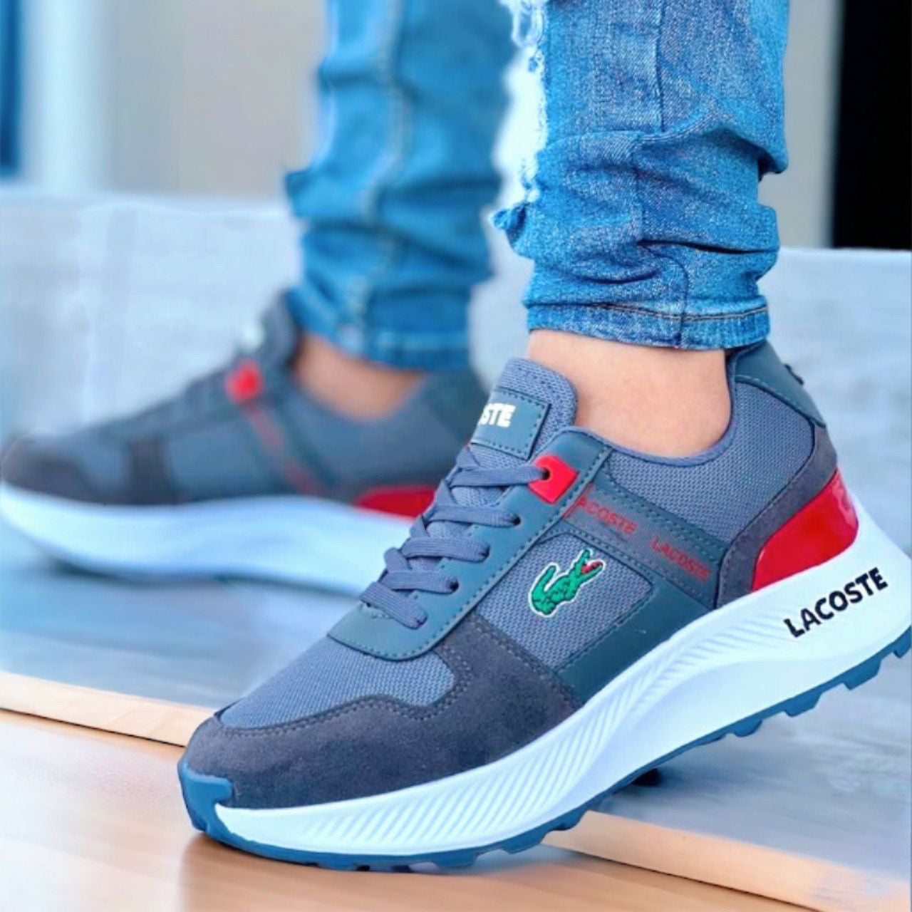 Lacoste Caballero + 2 Calcetines Gratis