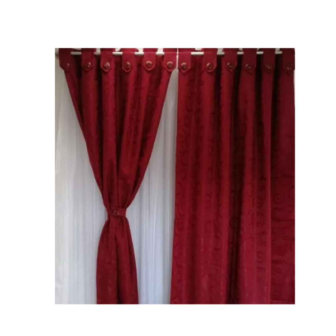 Cortina (dos paneles) Jacquard