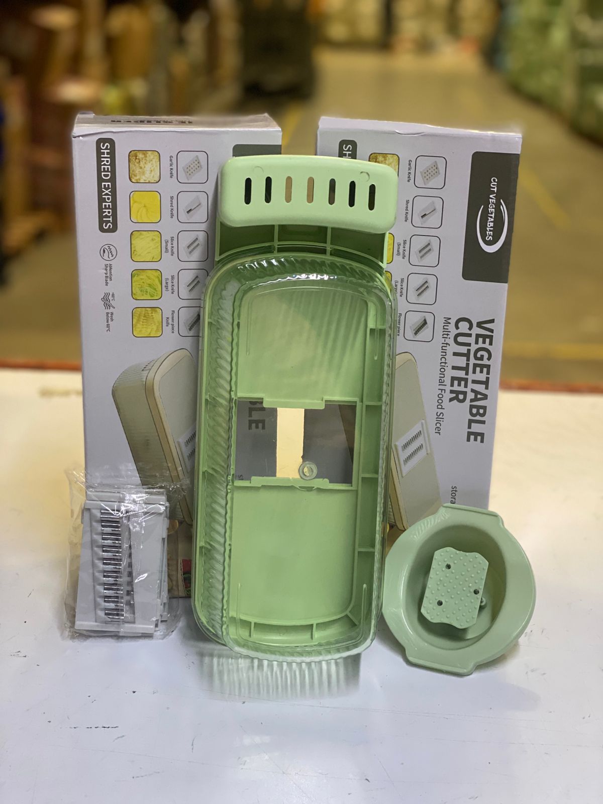 CORTADOR DE VERDURAS ACERO INOXIDABLE