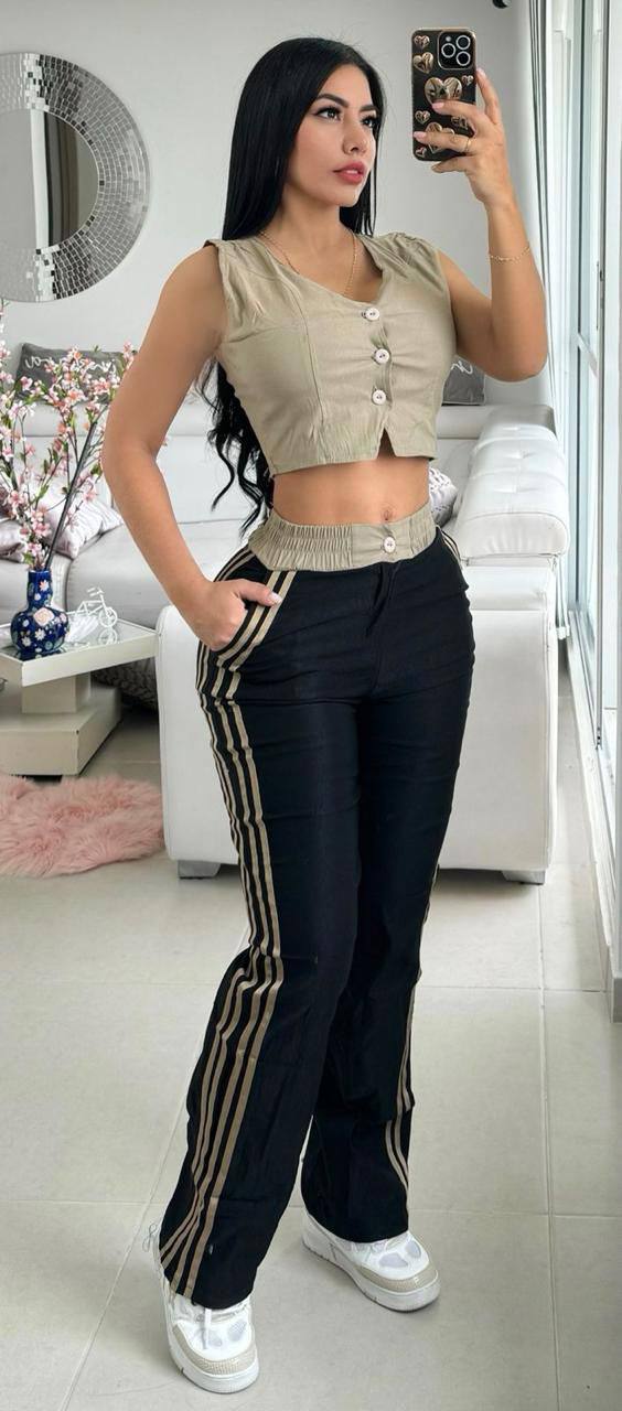 Pantalón y chaleco Hayley