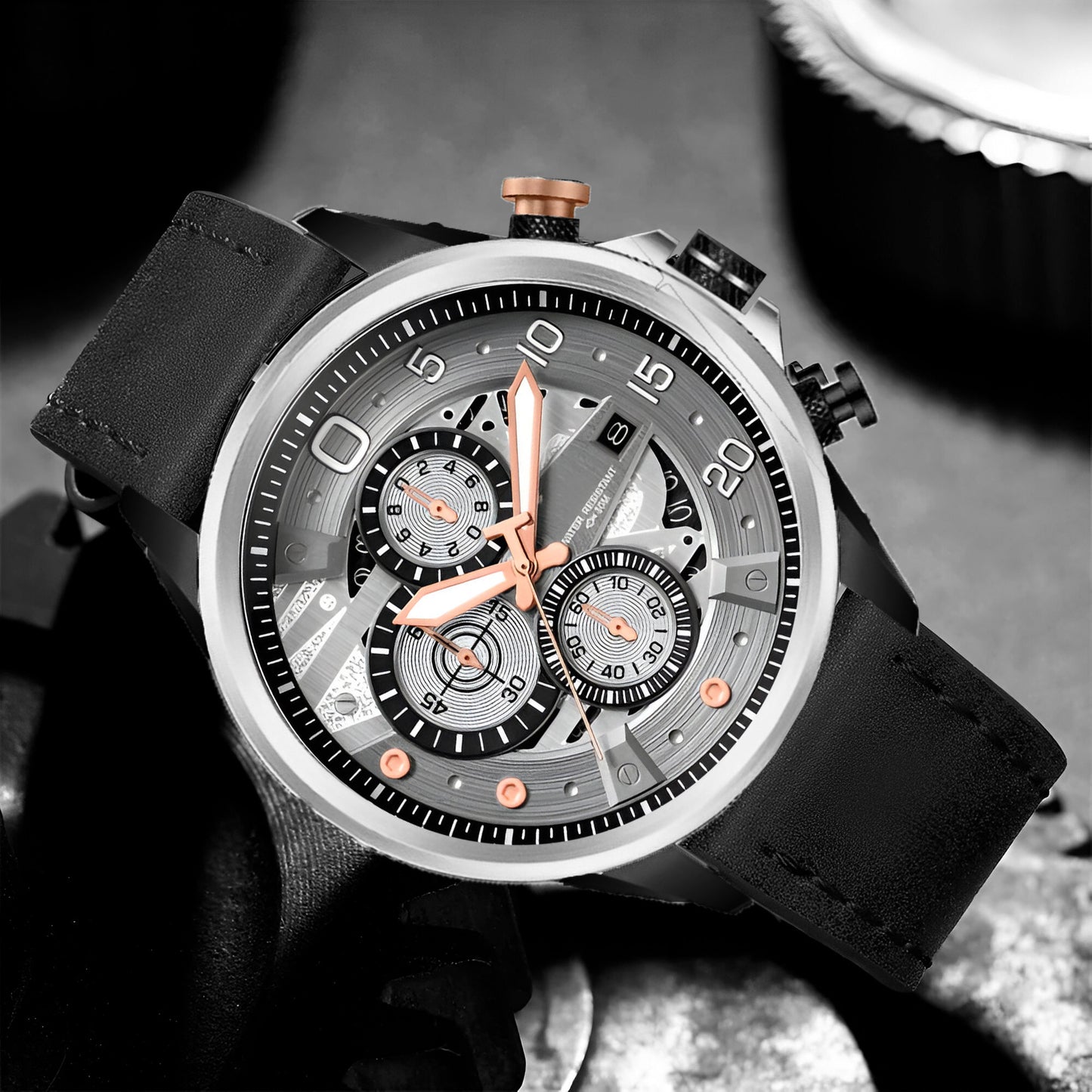 Reloj G-force H3790g Cronografo Funciona