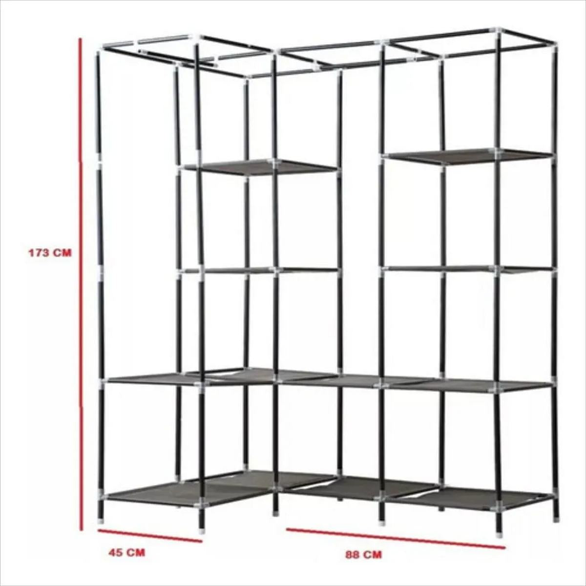 Closet Esquinero Organizador De Ropa 8 E