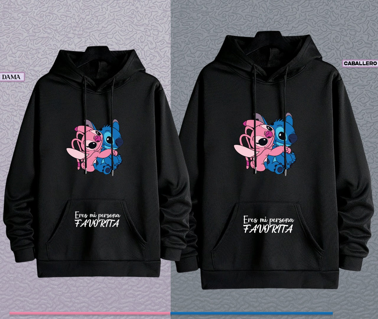 BUZOS PAREJA STICH Y ANGEL