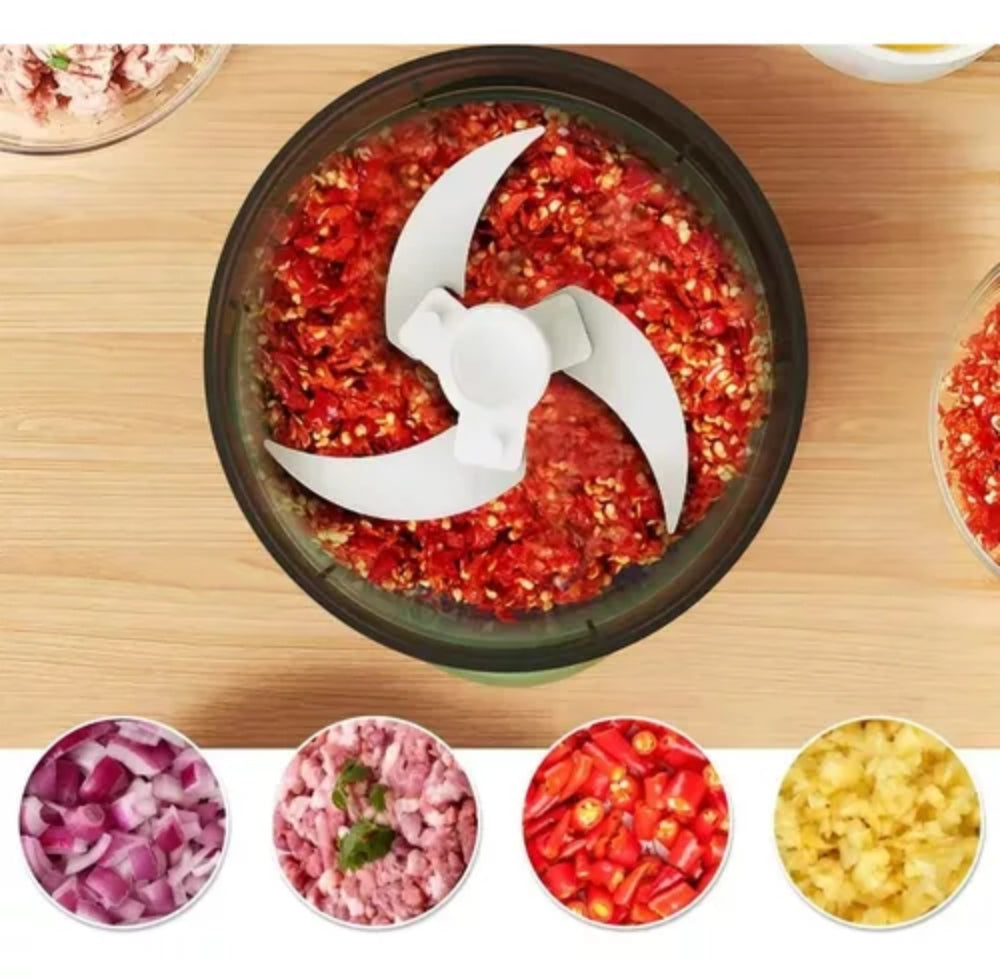 Picadora De Cocina Multifuncional Eléctr