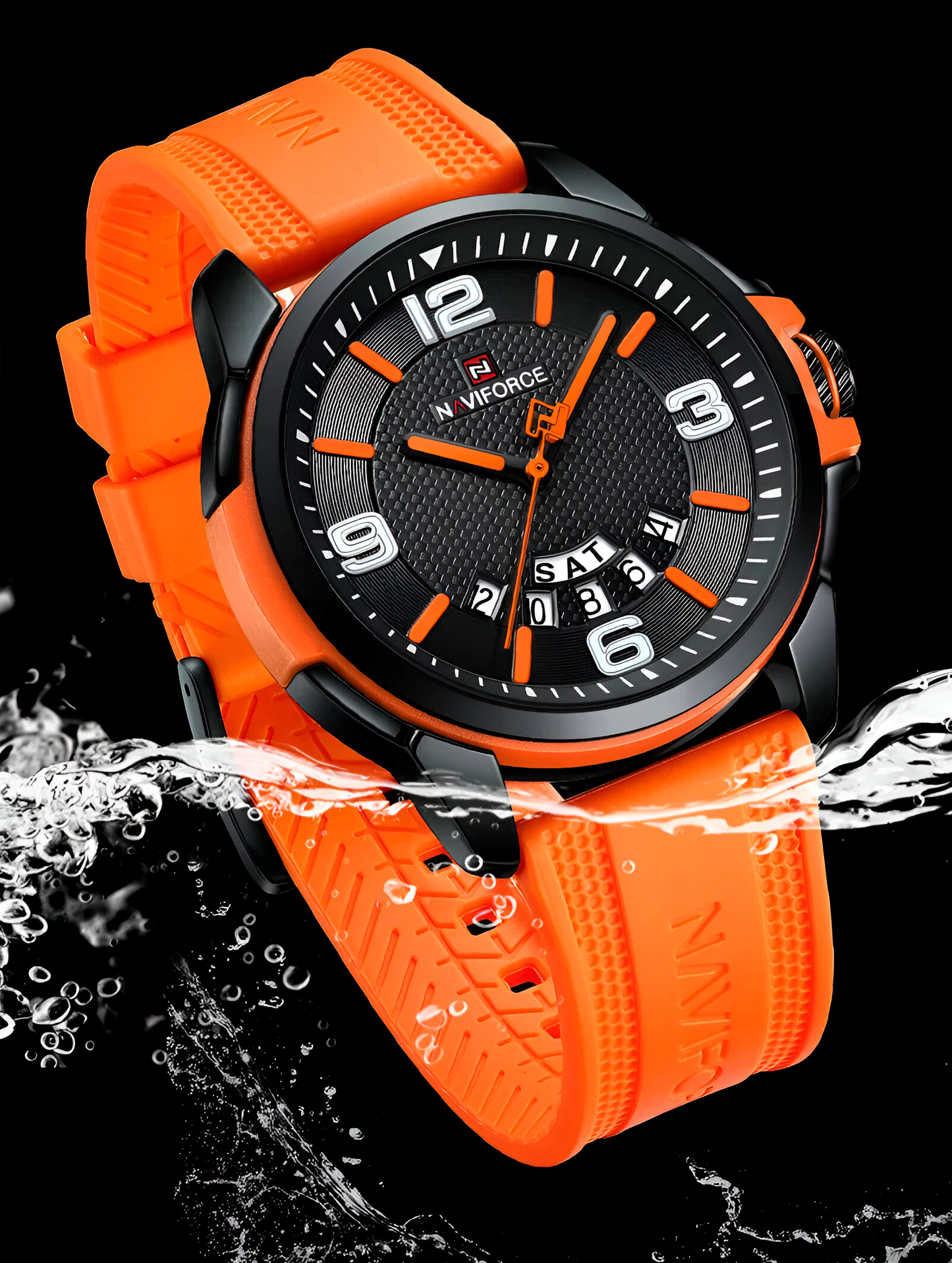 Reloj Naviforce Casual Nf9215t Crono Hom