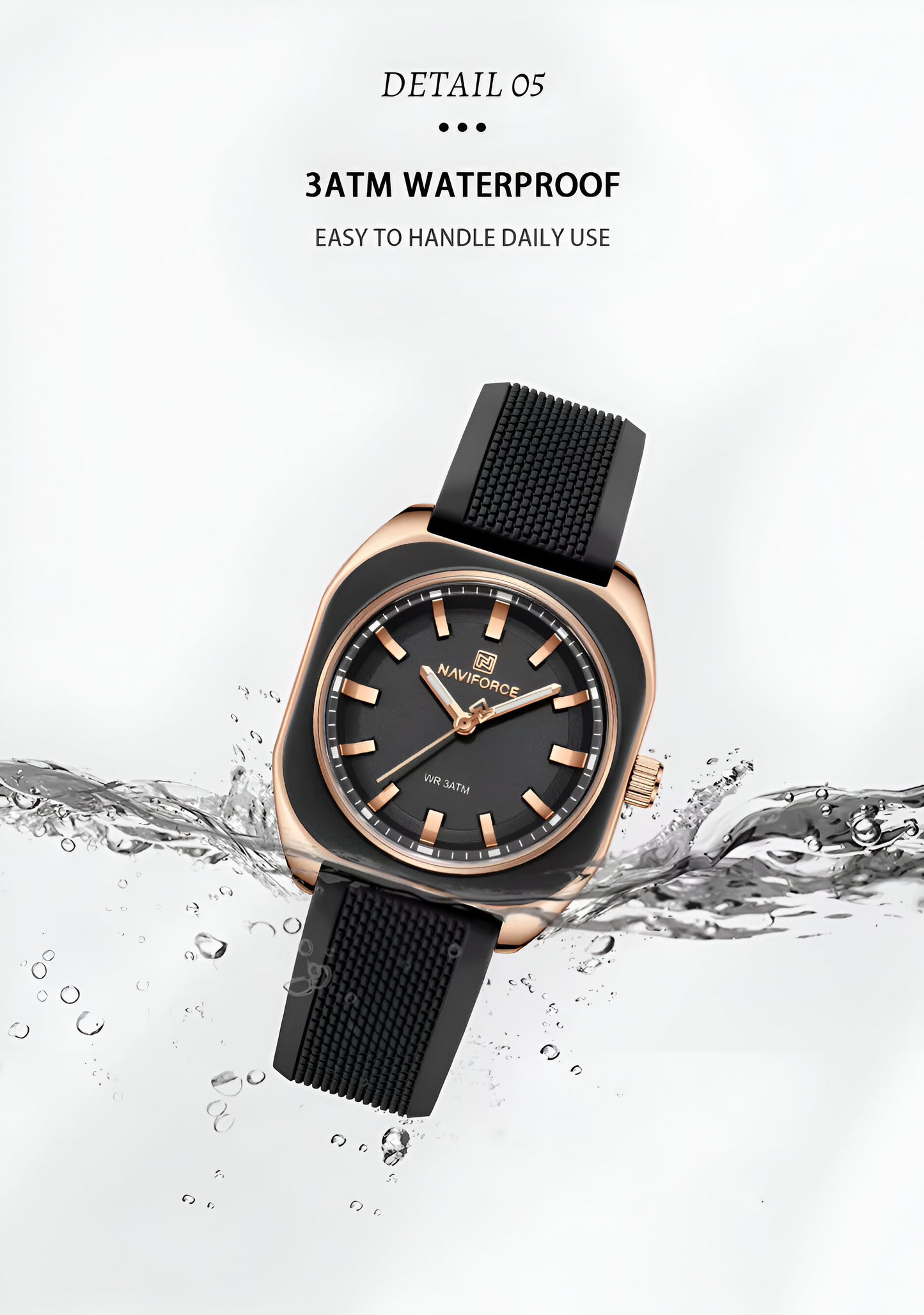 PAGA AL RECIBIR - Reloj Naviforce Sport Mujer Goma