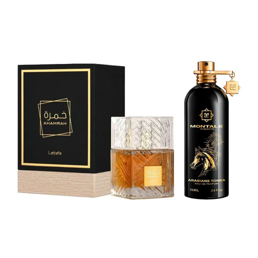 KHAMRAH ESTUCHE+TONKA MONTALE+PERFUMERO