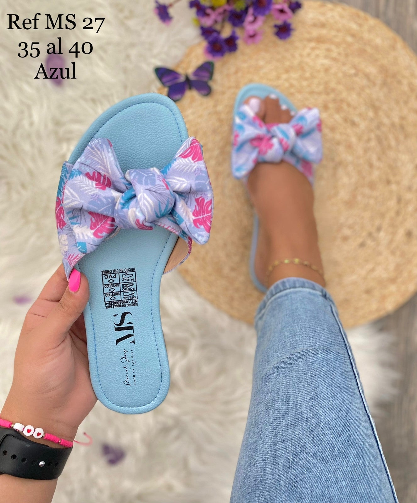 SANDALIAS PARA DAMA MS27