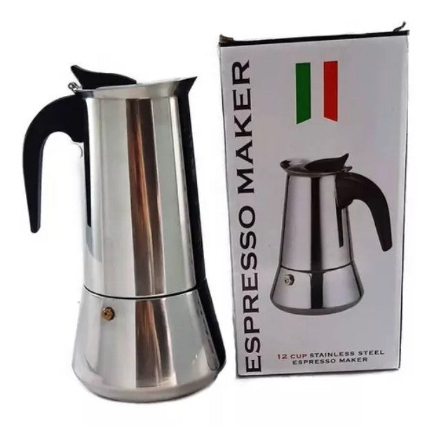 Cafetera  Acero Inoxidable De 12
