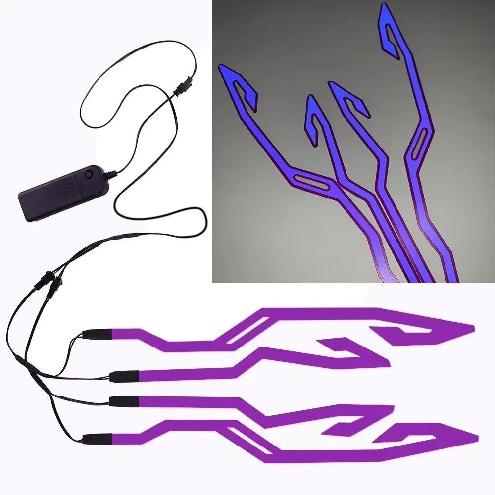 Tira Luz Led Para Casco Motocicleta