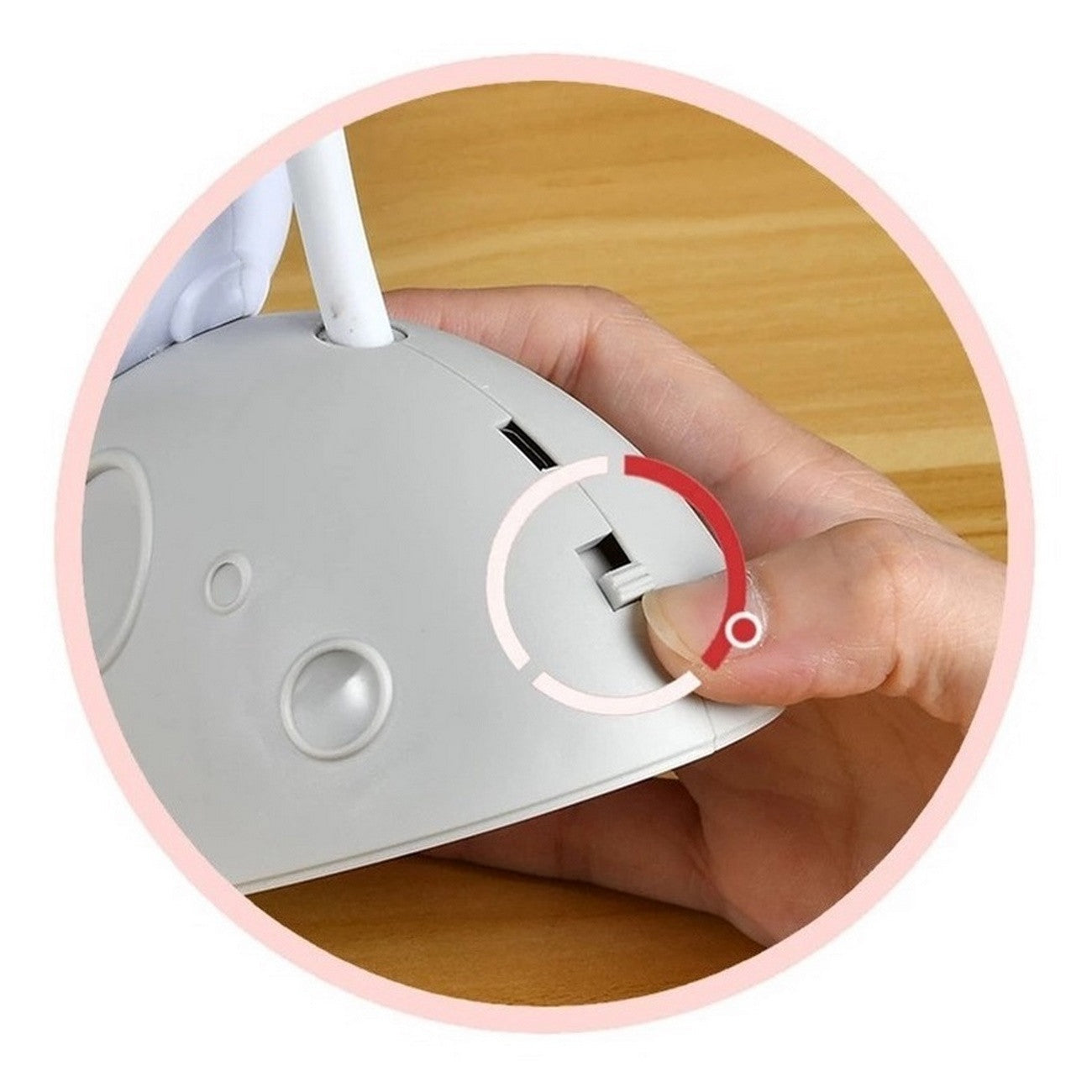 Lampara Luna Astronauta 3d Recargable