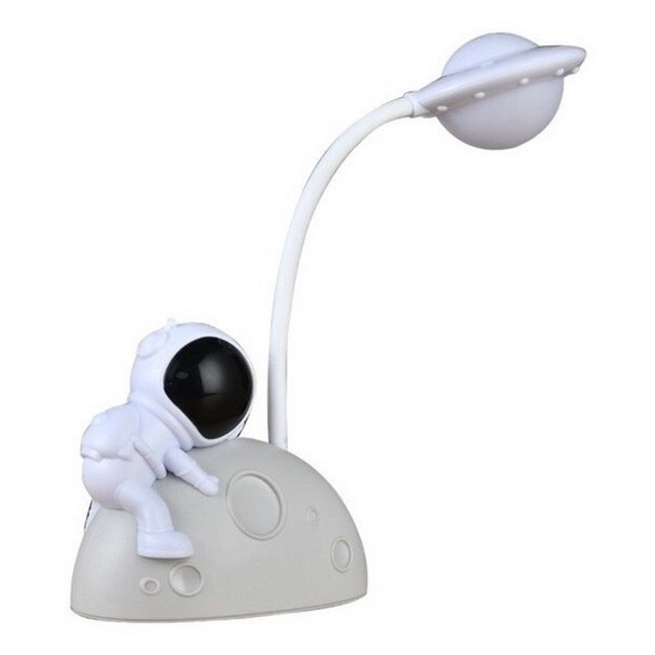 Lampara Luna Astronauta 3d Recargable