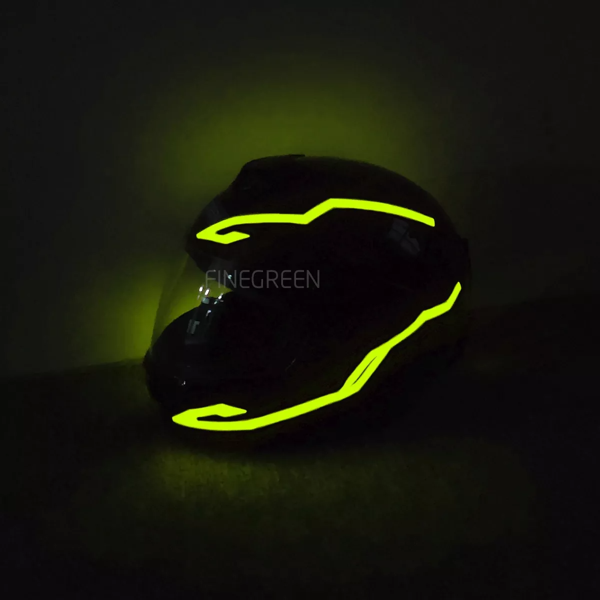 Tira Luz Led Para Casco Motocicleta