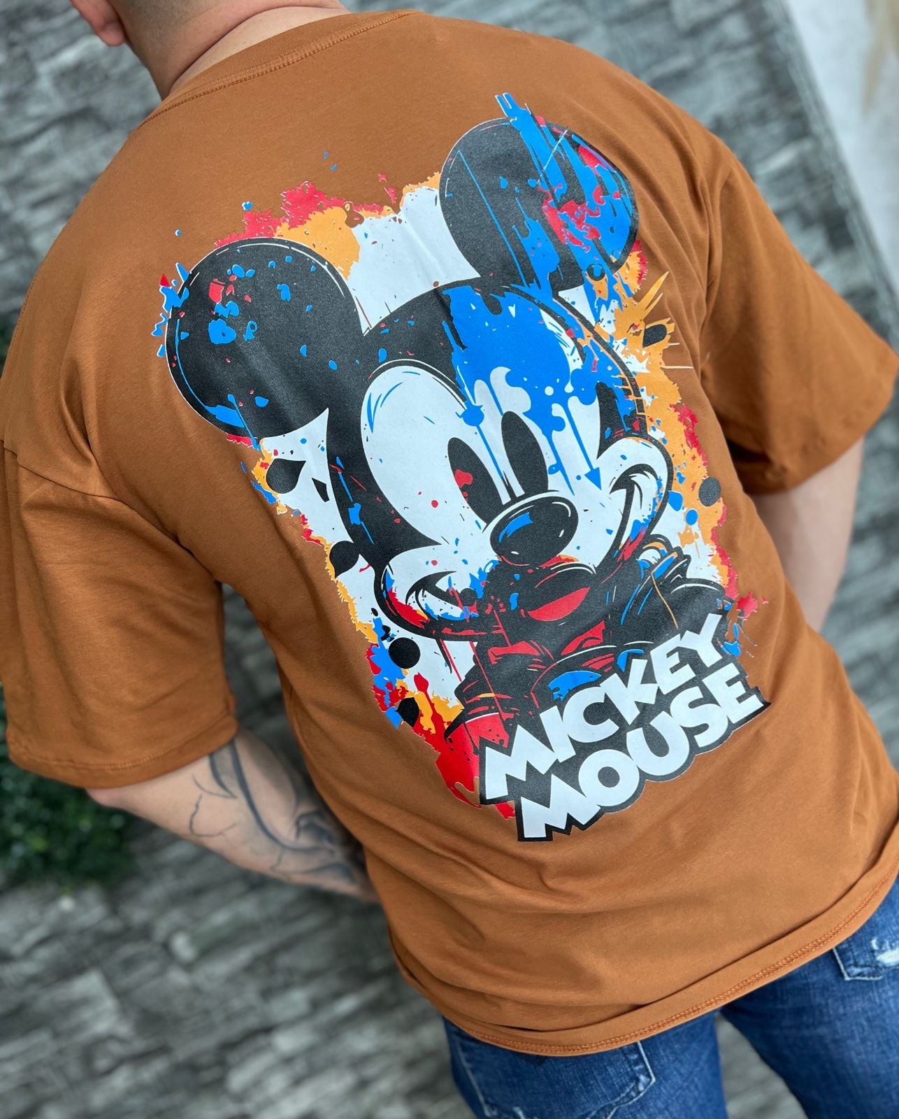 CAMISETA HOMBRE ESTAMPADA MICKEY