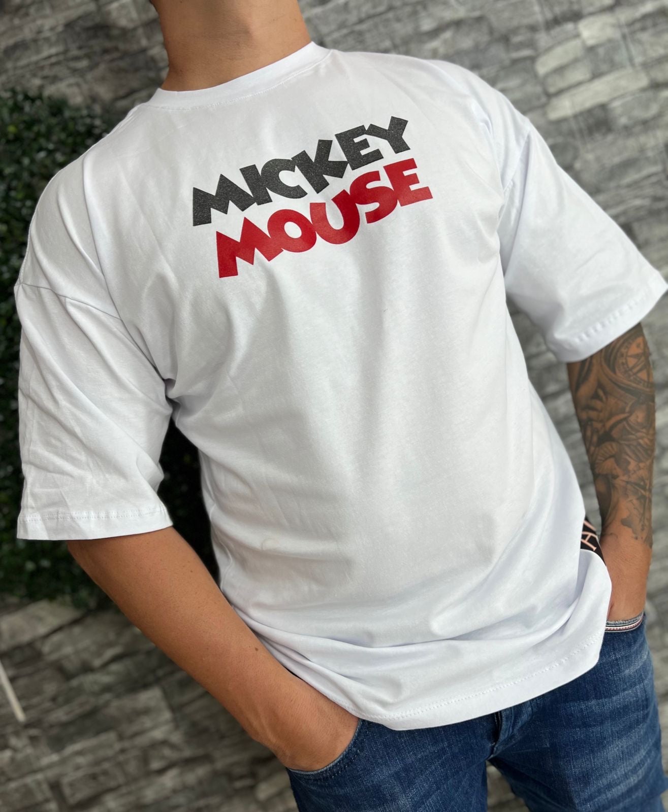 CAMISETA HOMBRE ESTAMPADA MICKEY