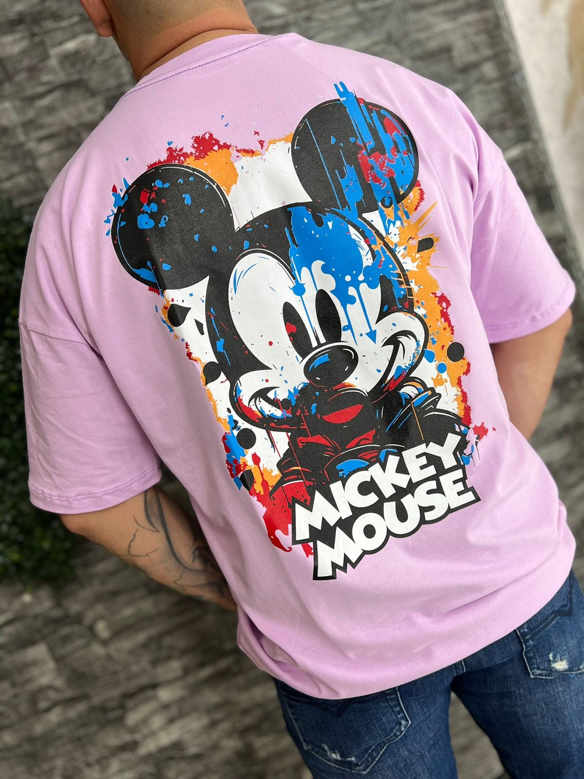 CAMISETA HOMBRE ESTAMPADA MICKEY