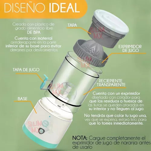 EXPRIMIDOR DE NARANJA ELECTRICO