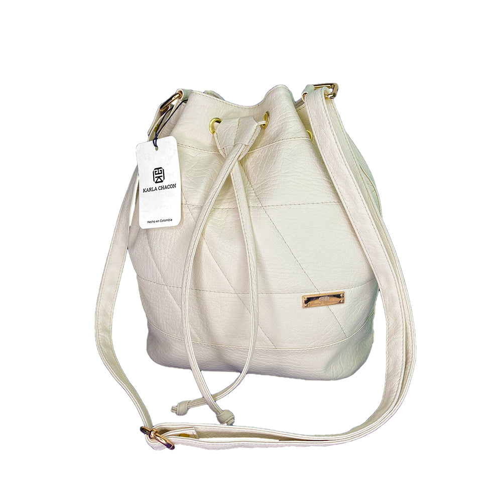 Bolso Dama Karla Chacon Nena Beige