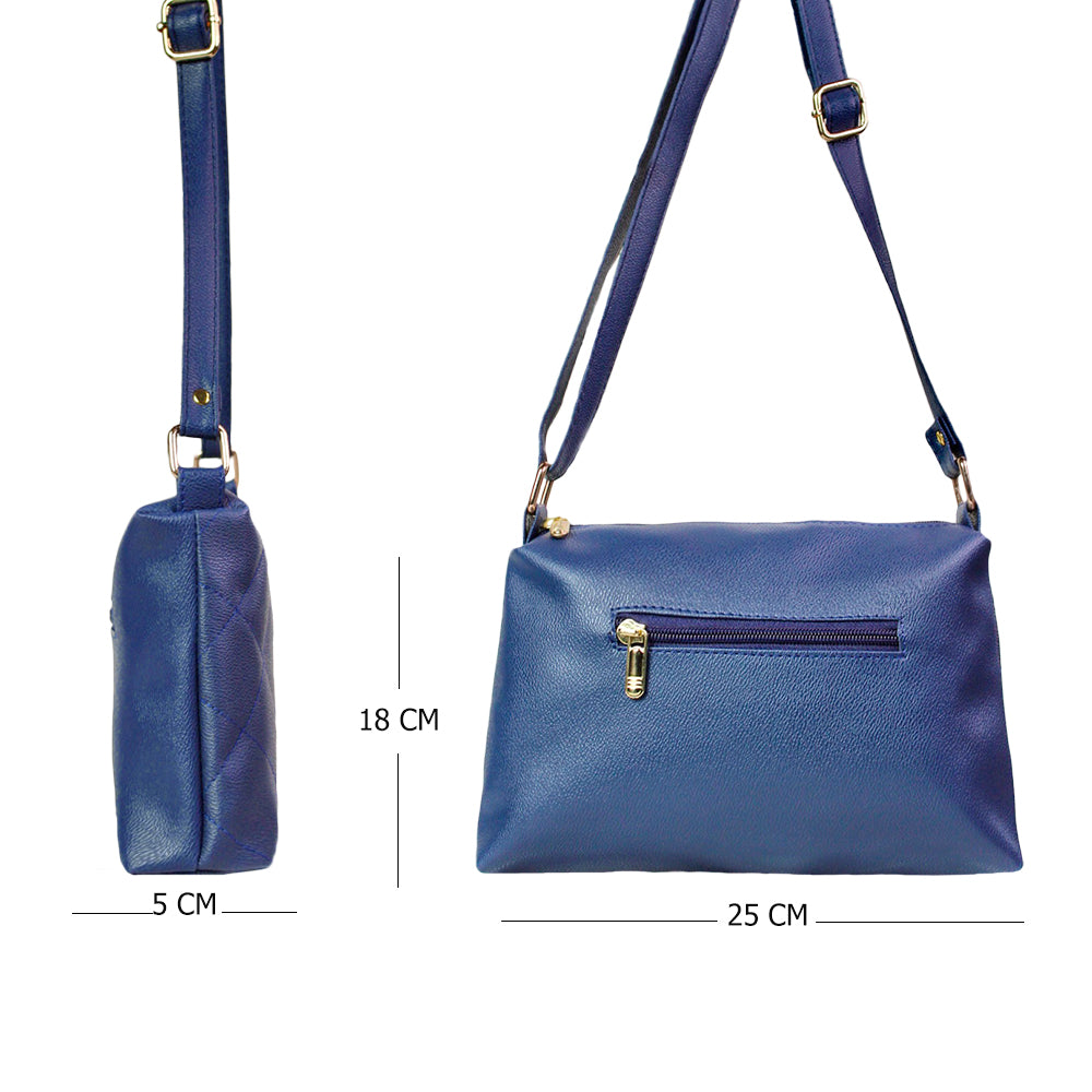 Bolso De Dama Karla Chacon Cuba Azul