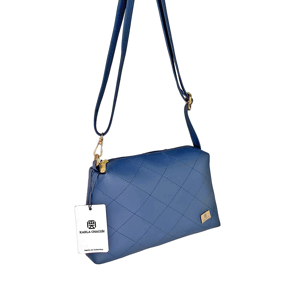 Bolso De Dama Karla Chacon Cuba Azul