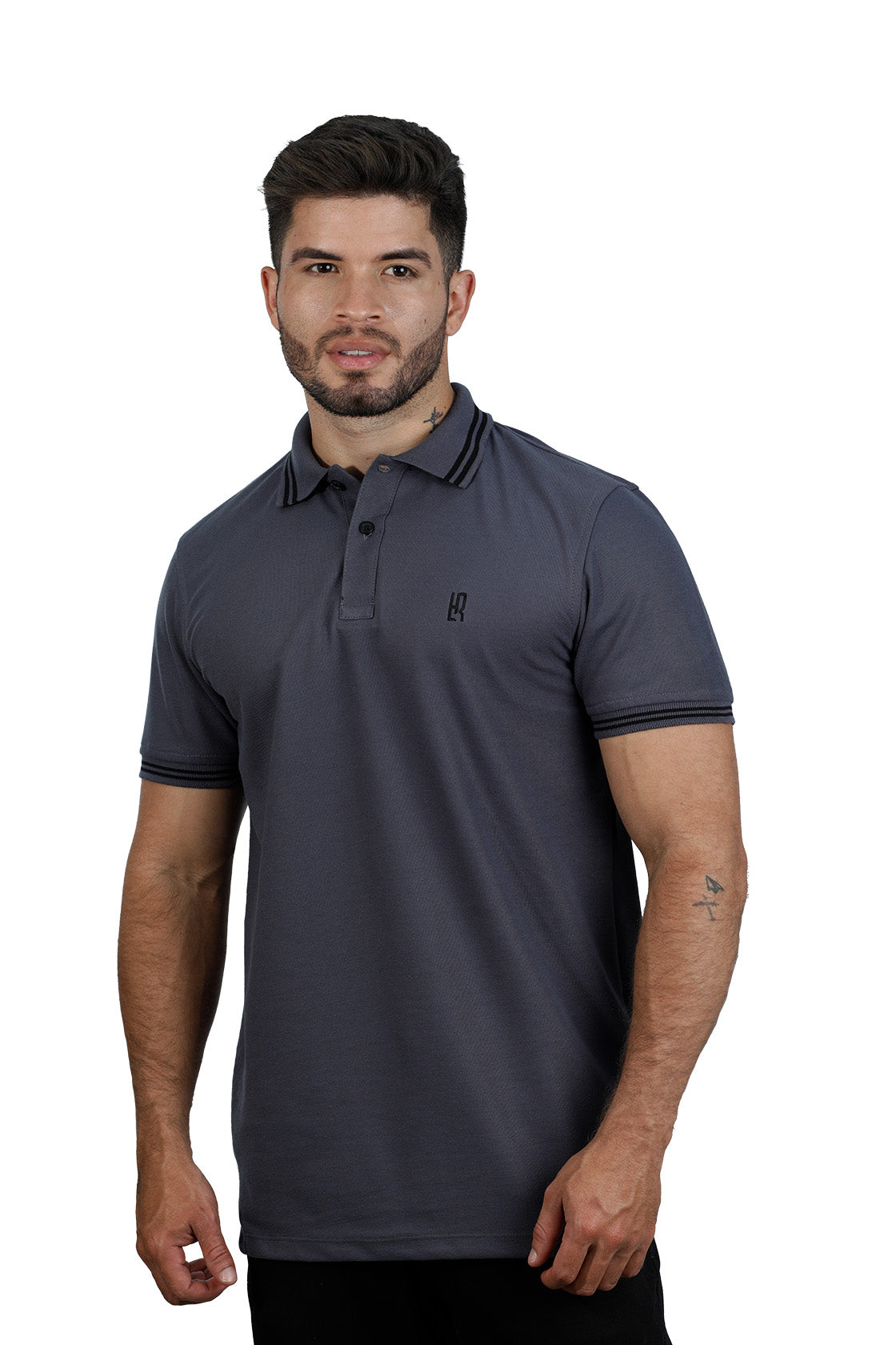 Gray helmet for bikers