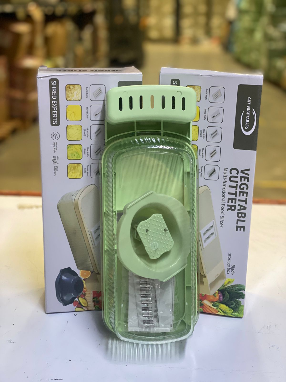 CORTADOR DE VERDURAS ACERO INOXIDABLE