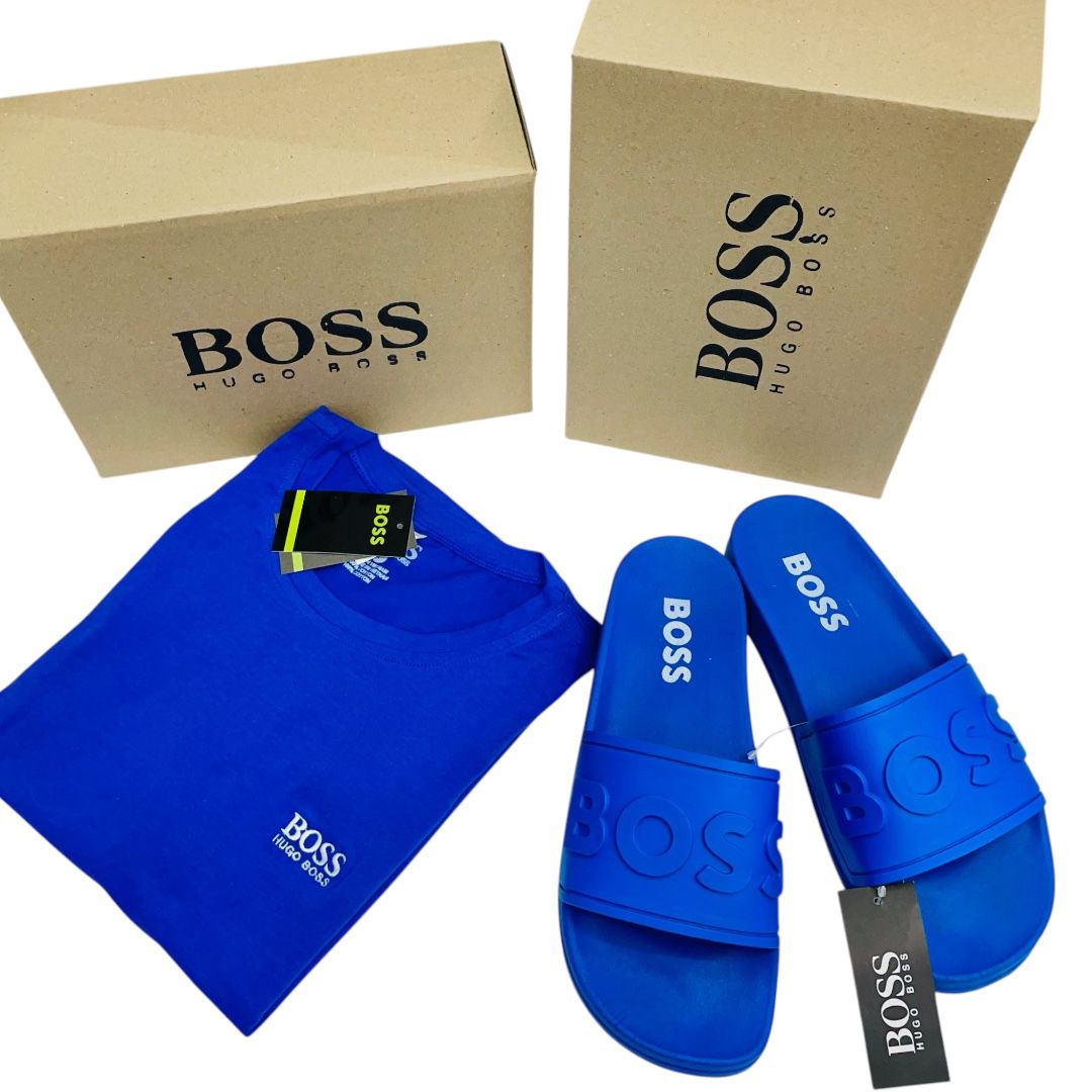 COMBO CAMISA HUGO BOSS + SANDALIAS