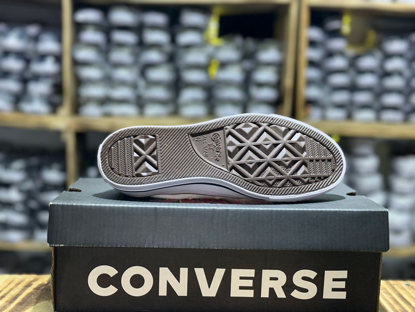 Converse bota clásica morada