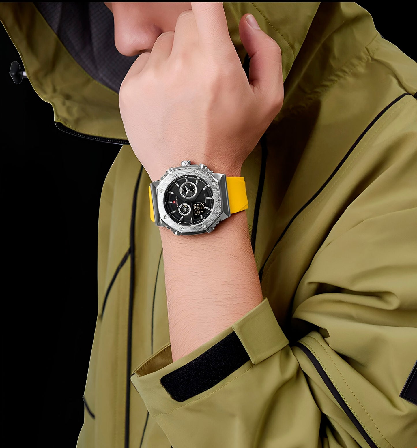 Reloj Naviforce Deportivo Nf9216t Goma H