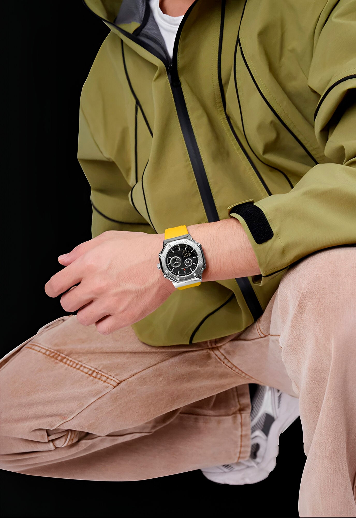 Reloj Naviforce Deportivo Nf9216t Goma H