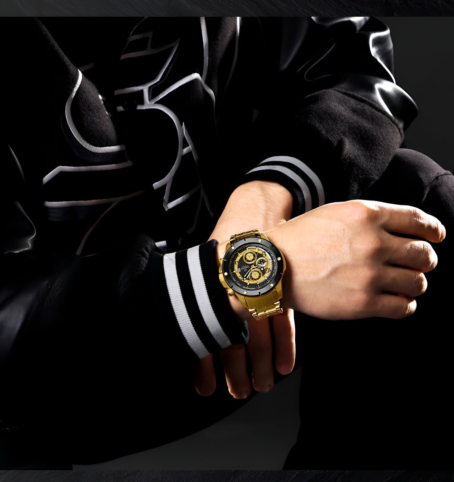 Reloj Naviforce Casual Nf8056 Crono Homb