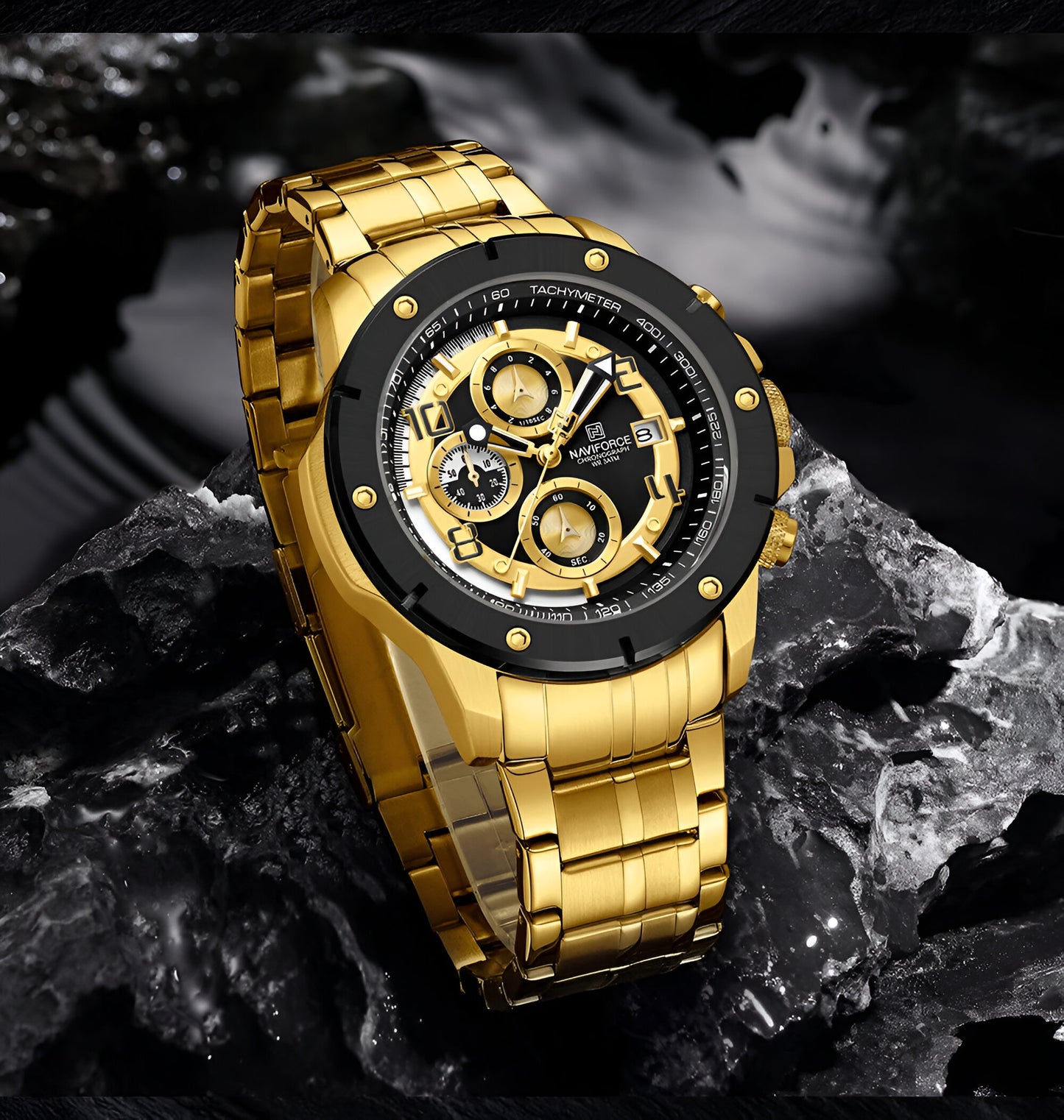 Reloj Naviforce Casual Nf8056 Crono Homb