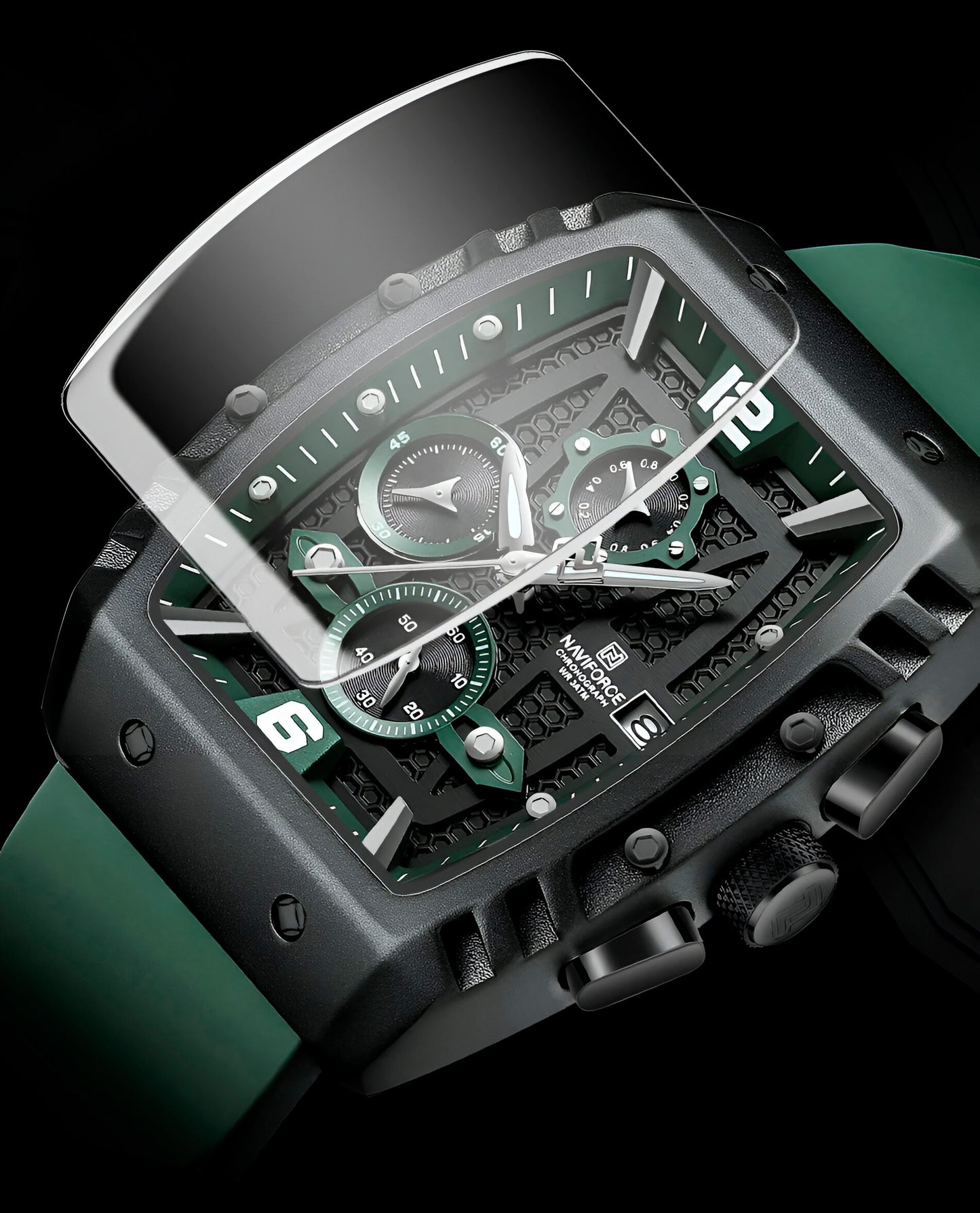 Reloj Naviforce Casual Nf8025 Crono Homb