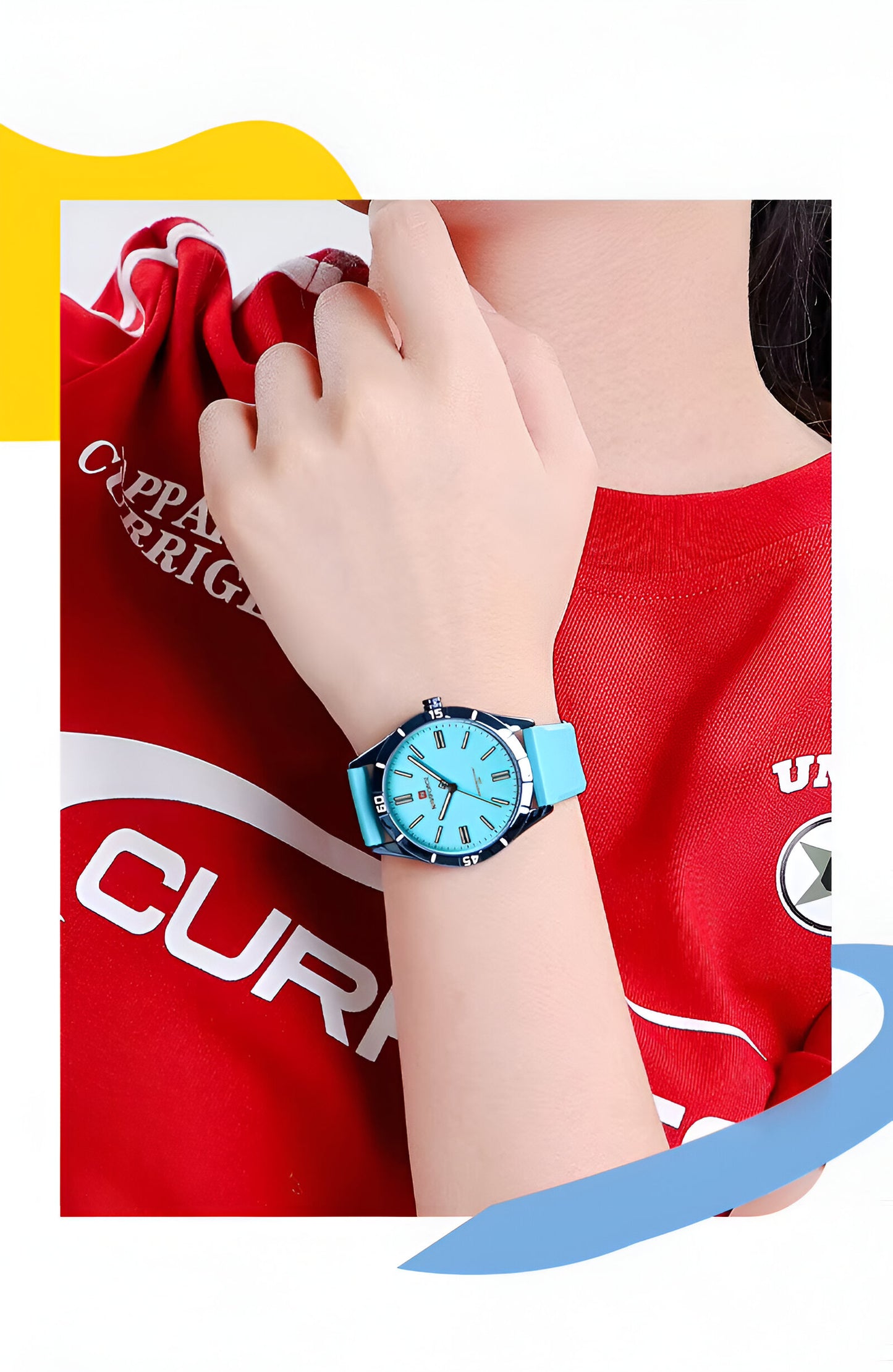 Reloj Naviforce Sport Nf5041 Mujer Goma