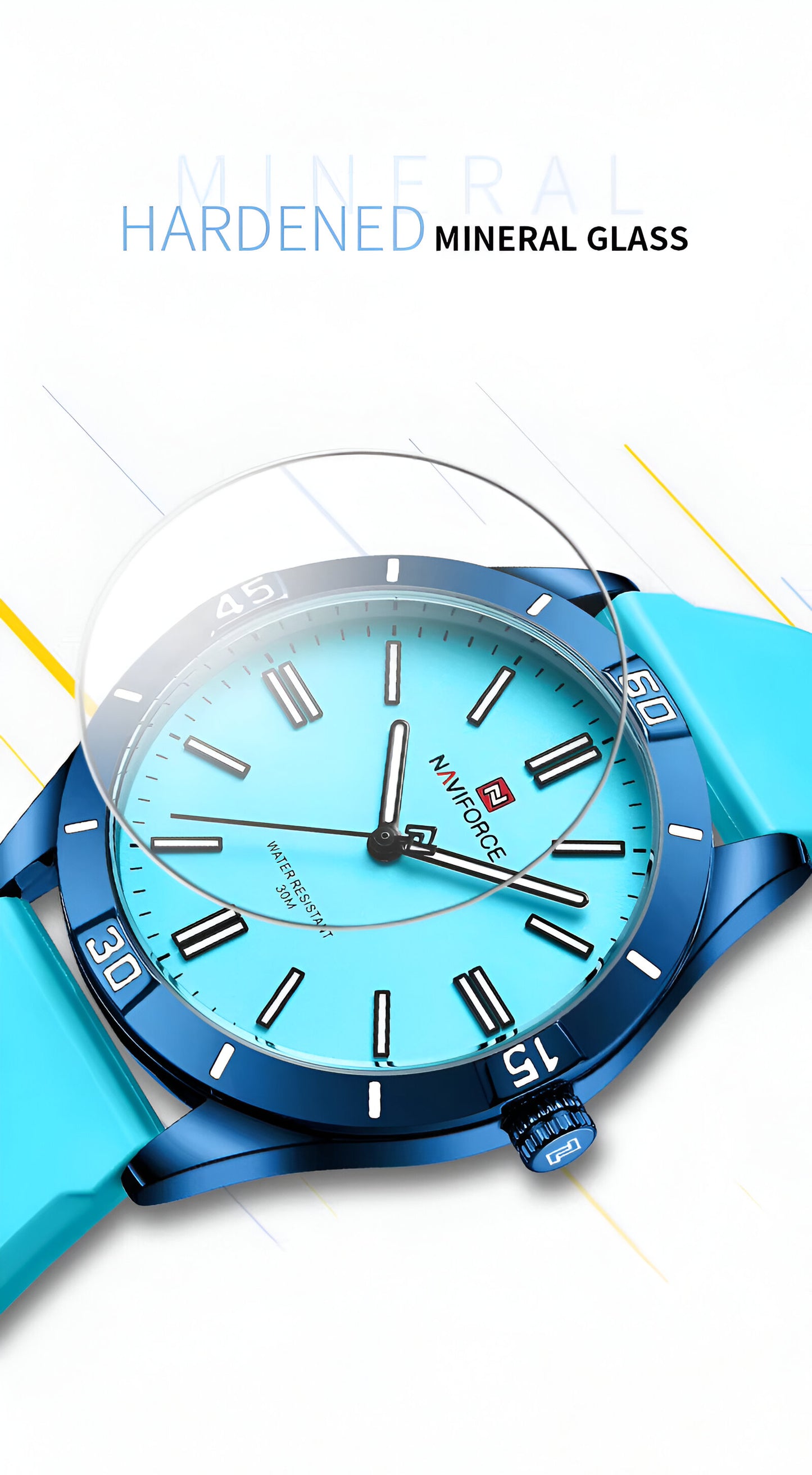 Reloj Naviforce Sport Nf5041 Mujer Goma