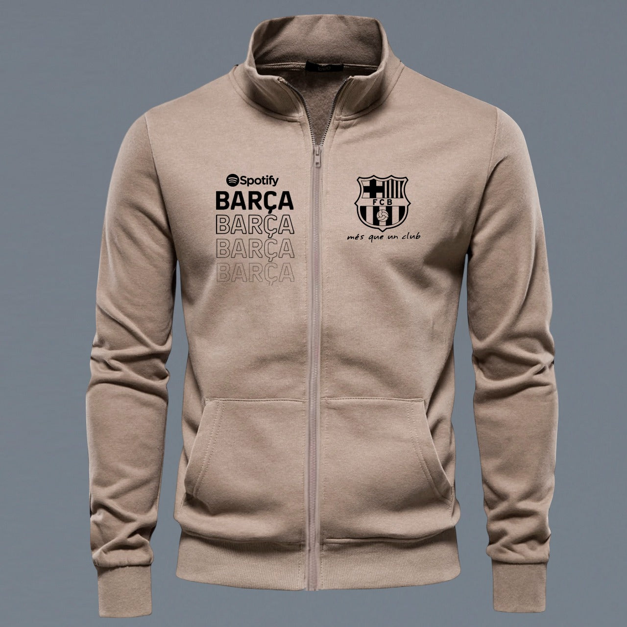 BUZO CUELLO ALTO BARCELONA ESTAMPADO