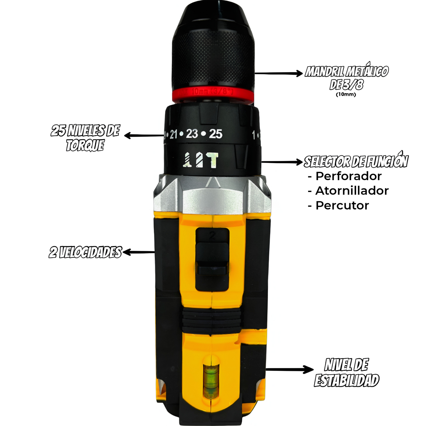 TALADRO INALAMBRICO FULL ACCE 24V AM